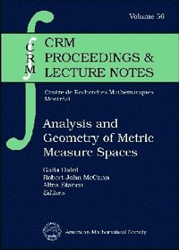 bokomslag Analysis and Geometry of Metric Measure Spaces