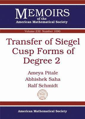 Transfer of Siegel Cusp Forms of Degree 2 1