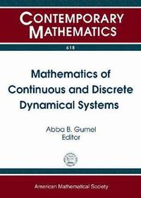bokomslag Mathematics of Continuous and Discrete Dynamical Systems