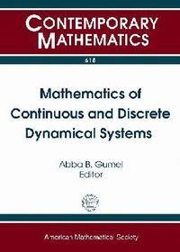 bokomslag Mathematics of Continuous and Discrete Dynamical Systems