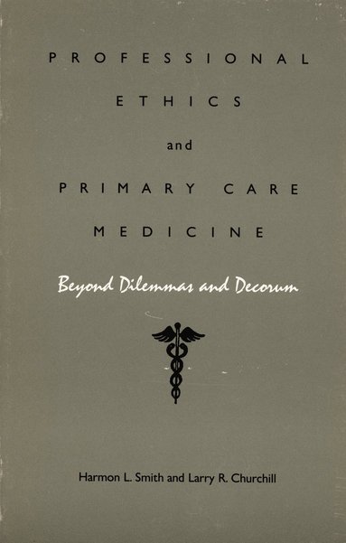 bokomslag Professional Ethics and Primary Care Medicine