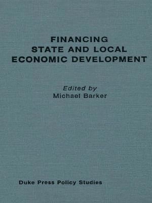Financing State and Local Economic Development