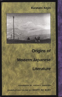 Origins of Modern Japanese Literature 1