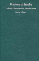 Laurie J. Sears, Laurie J Sears - Shadows of Empire, Inbunden
