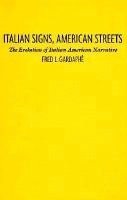 bokomslag Italian Signs, American Streets