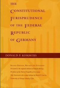 bokomslag The Constitutional Jurisprudence of the Federal Republic of Germany, 2nd ed.