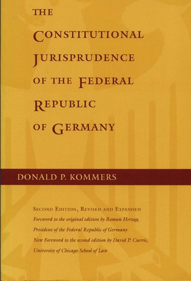 bokomslag Constitutional Jurisprudence of the Federal Republic of Germany, 2nd Ed.