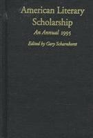 bokomslag American Literary Scholarship, 1995