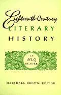 Marshall Brown - Eighteenth-Century Literary History, Häftad