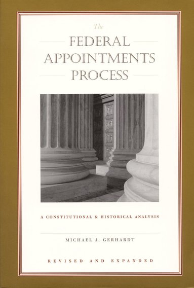 bokomslag Federal Appointments Process
