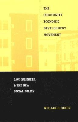 The Community Economic Development Movement 1