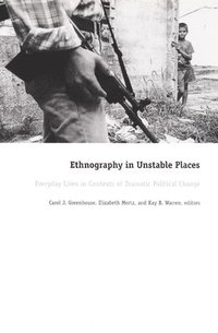 bokomslag Ethnography in Unstable Places