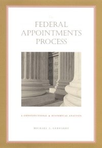 bokomslag The Federal Appointments Process