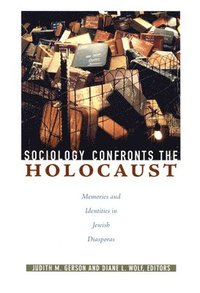 bokomslag Sociology Confronts the Holocaust
