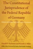 bokomslag The Constitutional Jurisprudence of the Federal Republic of Germany