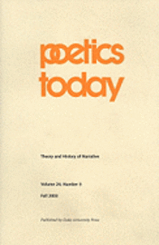 M Sternberg - Theory and History of Narrative, Häftad