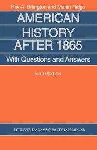 bokomslag American History After 1865