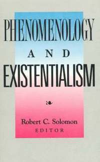 bokomslag Phenomenology and Existentialism