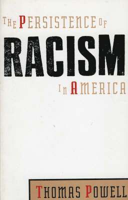 bokomslag The Persistence of Racism in America