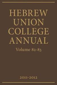 bokomslag Hebrew Union College Annual