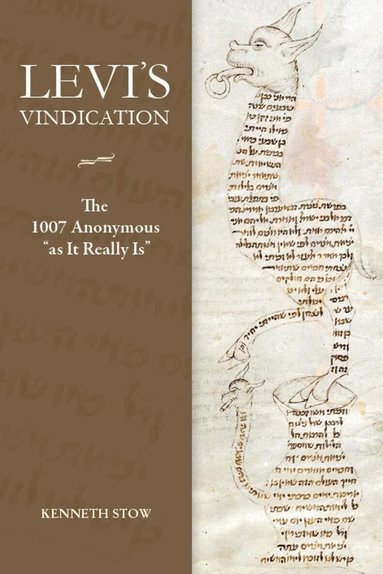 Kenneth R. Stow - Levi's Vindication, Inbunden