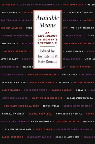 Joy Ritchie, Katharine Ronald - Available Means, Häftad