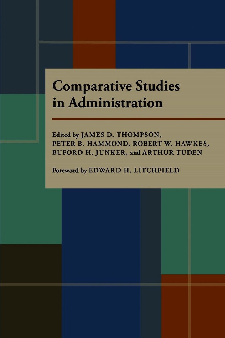 Comparative Studies in Administration