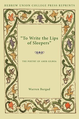 bokomslag To Write the Lips of Sleepers