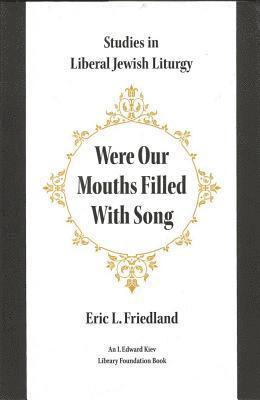 bokomslag Were Our Mouths Filled With Song