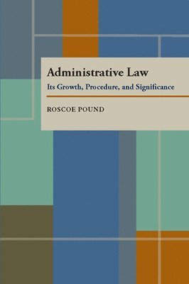 bokomslag Administrative Law