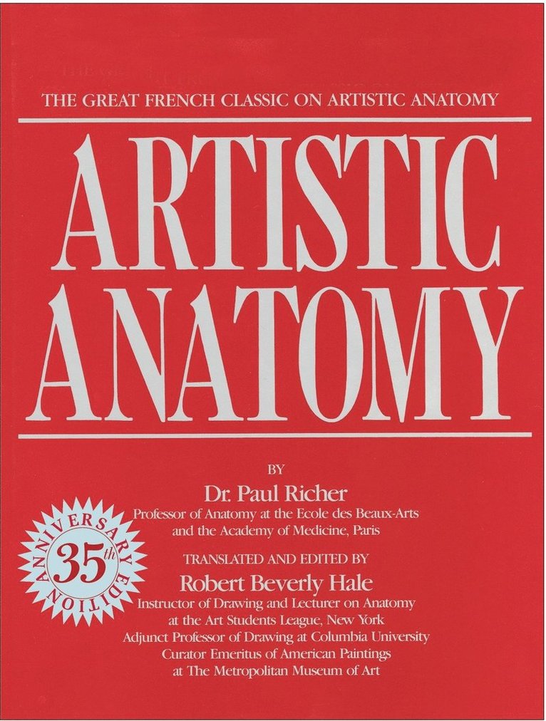 P Richer, Paul Richer - Artistic Anatomy, Häftad