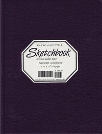 bokomslag Large Sketchbook (Blackberry)