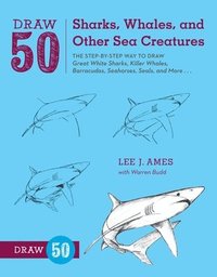 bokomslag Draw 50 Sharks, Whales, and Other Sea Creatures