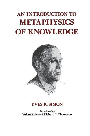 bokomslag Introduction to Metaphysics of Knowledge
