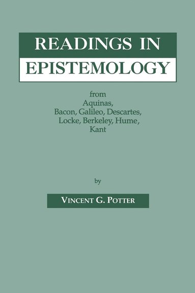 bokomslag Readings in Epistemology