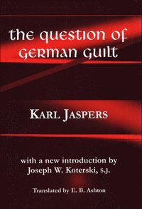 bokomslag The Question of German Guilt
