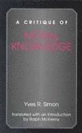 bokomslag Critique of Moral Knowledge