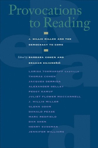 bokomslag Provocations to Reading