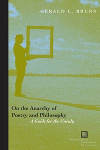 bokomslag On the Anarchy of Poetry and Philosophy