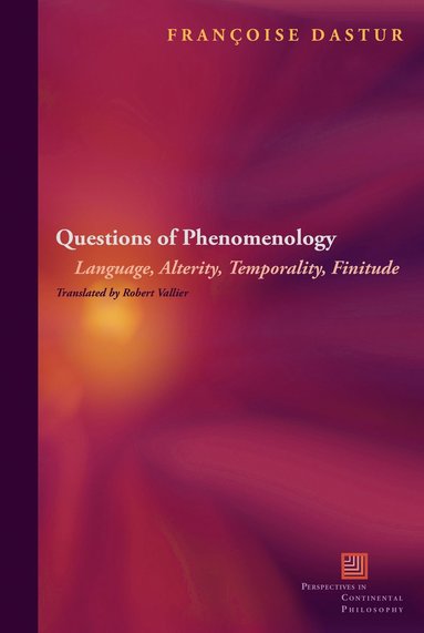 bokomslag Questions of Phenomenology