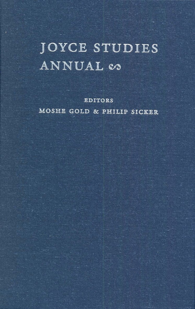 Joyce Studies Annual 2013