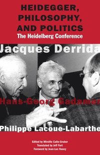 bokomslag Heidegger, Philosophy, and Politics