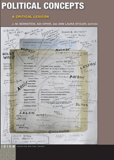 Adi M. Ophir, Ann Laura Stoler, J. M. Bernstein - Political Concepts, Inbunden