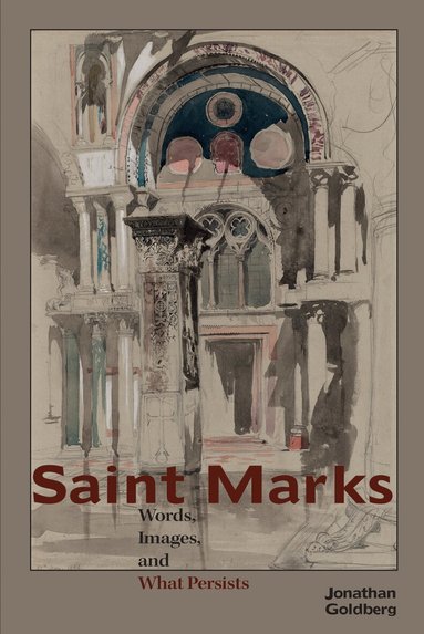 Jonathan Goldberg - Saint Marks, Häftad
