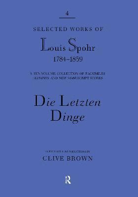 Clive Brown - Die\Letzten Dinge, Inbunden
