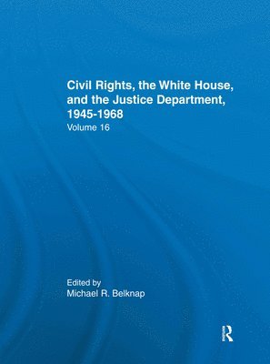 Justice Department Civil Rights Policies Prior to 1960 1