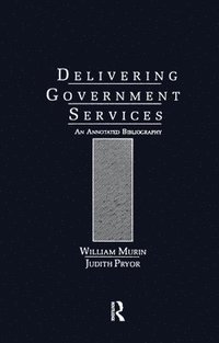 bokomslag Delivering Government Services