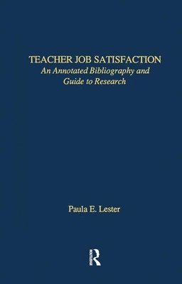 Teacher Job Satisfaction 1