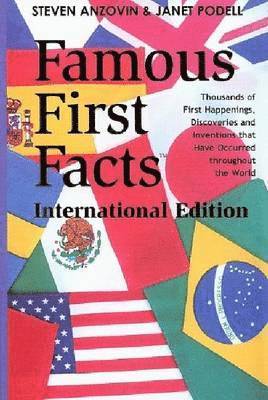 Famous First Facts 1