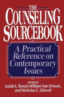 Judah L. Ronch, William van Ornum - Counseling Sourcebook, Häftad